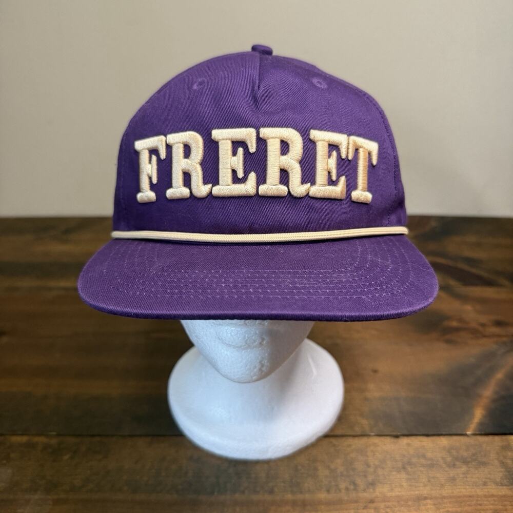 Krewe of Freret 2026 Purple Mardi Gras Cap Hat New Orleans